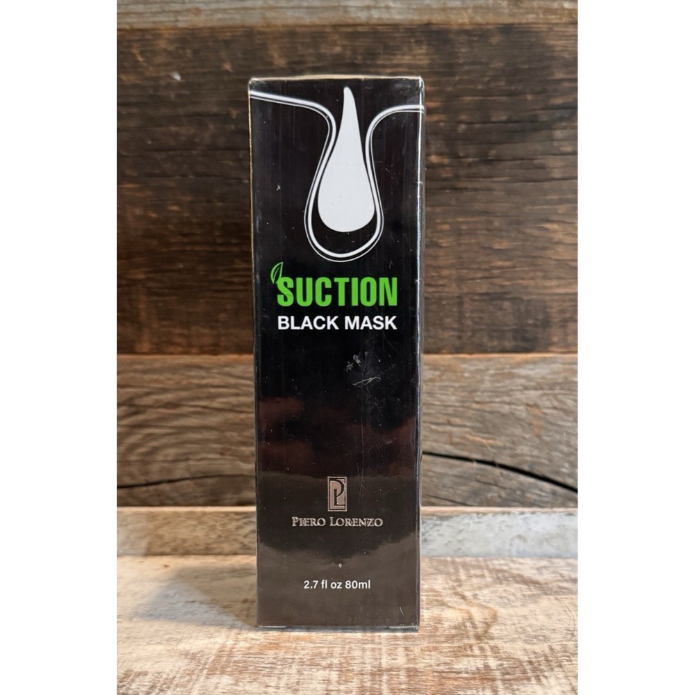 PIERO LORENZO Suction‎ Black Mask 80ml | Deep Cleansing Pore Shrinking | $25